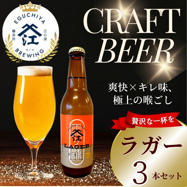 画像1: クラフトビール ラガー 3本セット (1)