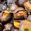 画像1: 予約/10月下旬発送）甘さ抜群!貴重品種『倉方』の焼き栗 200g×3セット(冷蔵) (1)